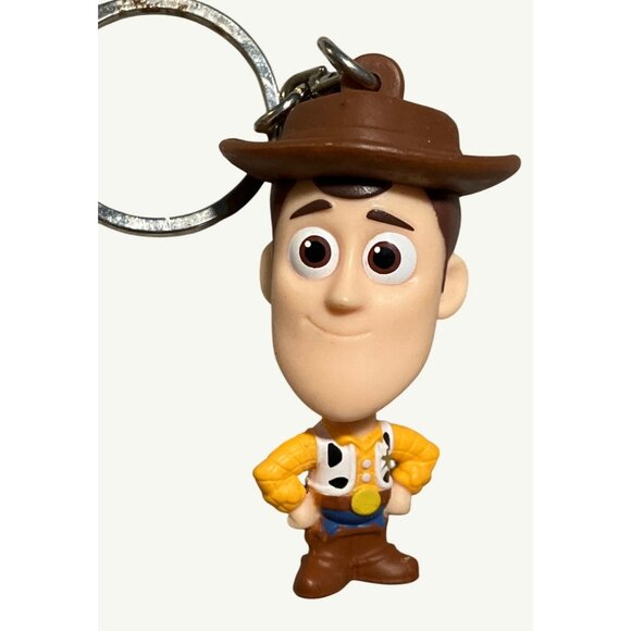 Toy Story Woody Keychain Figure 3D Key Holder Collectible Accessory For Bags & K - Picture 1 of 7